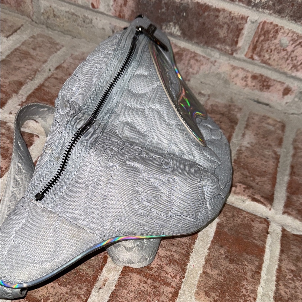 Sprayground Textured Fanny Pack with Holographic Detail - Picture 8 of 10